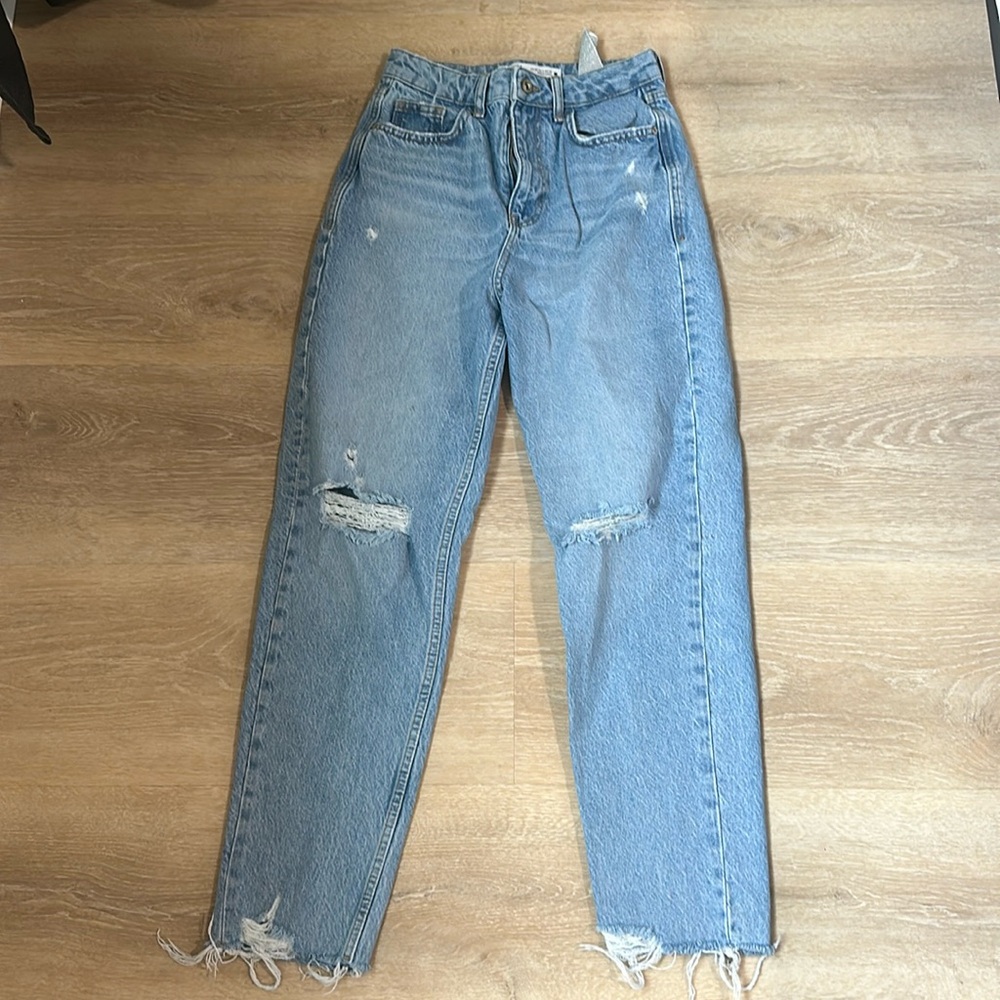 Blue denim